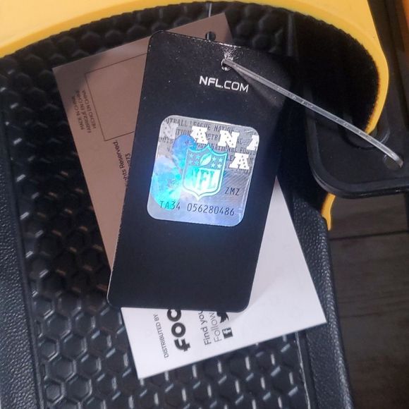 Green Bay Packers NFL Official Licensed Men's Slip On Slides FOCO Size XL 13-14 - Picture 6 of 7